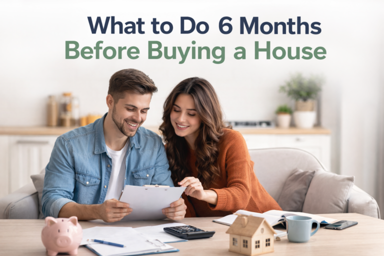 What to Do 6 Months Before Buying a House