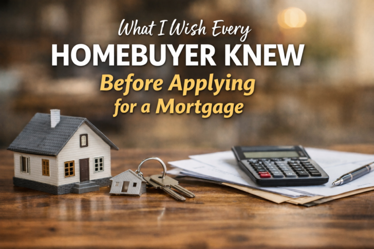 What I Wish Every Homebuyer Knew Before Applying for a Mortgage