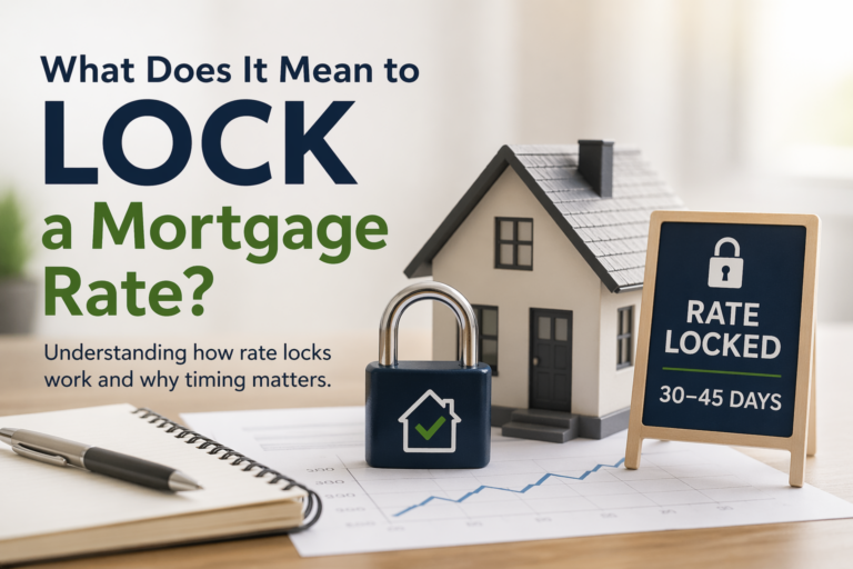 What Does It Mean to Lock a Mortgage Rate?