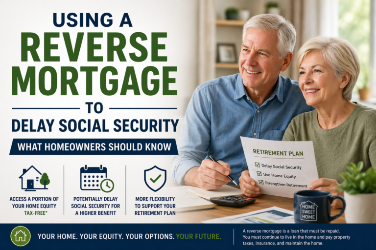 Using a Reverse Mortgage to Delay Social Security: What Homeowners Should Know